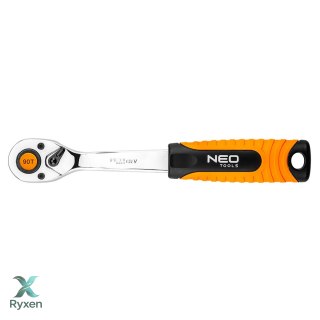 Grzechotka 1/4", 90 zębów NEO TOOLS