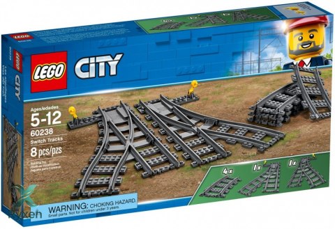 Klocki city 60238 zwrotnice LEGO