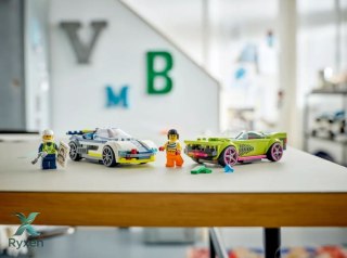 Klocki city 60415 pościg radiowozu za muscle carem LEGO