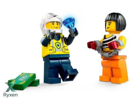 Klocki city 60415 pościg radiowozu za muscle carem LEGO