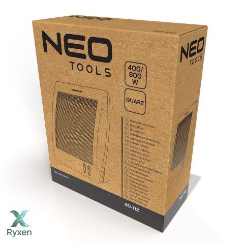 Kwarcowy promiennik podczerwieni 400W/800W NEO TOOLS