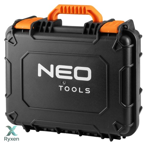 Laser 3D, 16 linii, zielony, walizka, tarcza celownicza, magnetyczny uchwyt, ładowarka NEO TOOLS