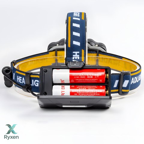 Latarka czołowa 8 led cree cob czołówka mocna wodoodporna akumulatorowa usb RTO