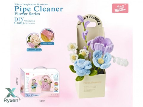 Zestaw kwiaty diy bukiet MADEJ
