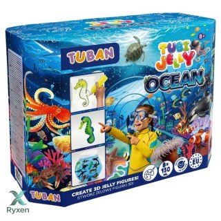 Zestaw tubi jelly ocean duże akwarium 8 kolorów TUBAN