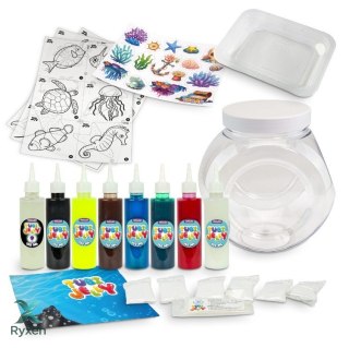 Zestaw tubi jelly ocean duże akwarium 8 kolorów TUBAN