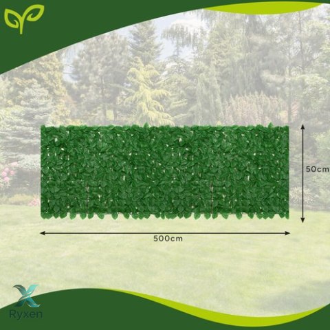 Żywopłot sztuczny na balkon 5x0,5m Gardlov 25342 GARDLOV
