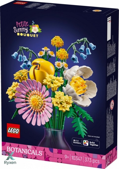 Klocki botanicals 10347 mały bukiet żółtych kwiatów LEGO