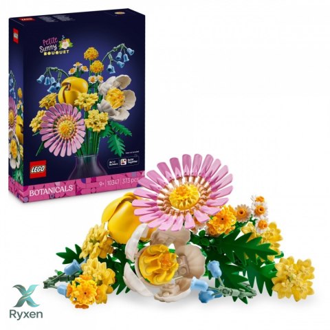 Klocki botanicals 10347 mały bukiet żółtych kwiatów LEGO