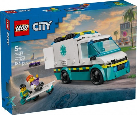 Klocki city 60451 karetka pogotowia LEGO