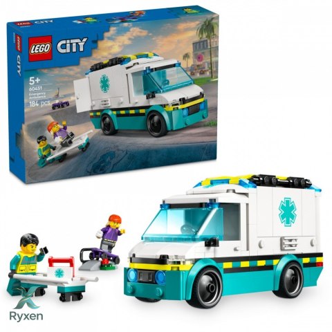 Klocki city 60451 karetka pogotowia LEGO