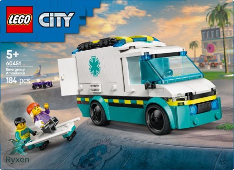 Klocki city 60451 karetka pogotowia LEGO