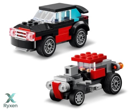 Klocki creator 31146 ciężarówka z platformą i helikopterem LEGO