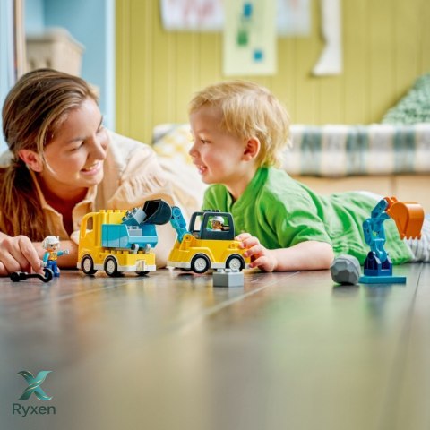 Klocki duplo 10475 maszyny budowlane 3 w 1 LEGO