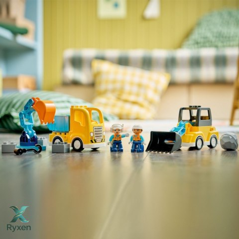Klocki duplo 10475 maszyny budowlane 3 w 1 LEGO