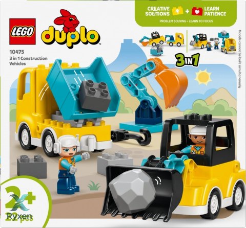 Klocki duplo 10475 maszyny budowlane 3 w 1 LEGO