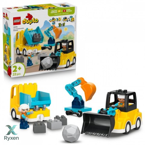 Klocki duplo 10475 maszyny budowlane 3 w 1 LEGO