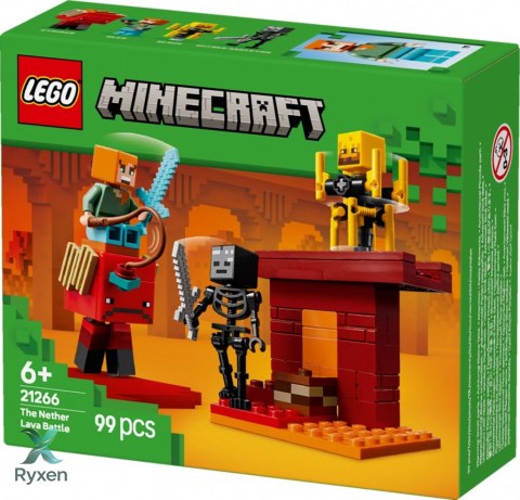 Klocki minecraft 21266 bitwa na moście netheru LEGO