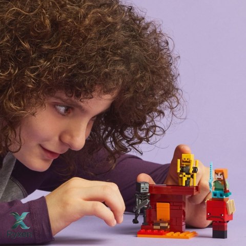 Klocki minecraft 21266 bitwa na moście netheru LEGO