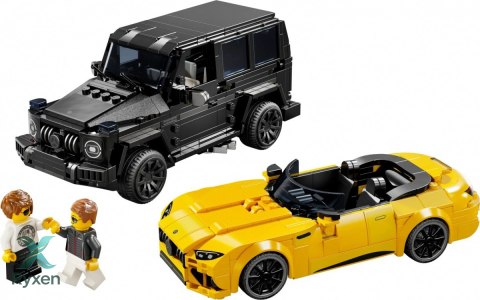 Klocki speed champions 76924 mercedes-amg g 63 i mercedes-amg sl 63 LEGO
