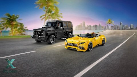 Klocki speed champions 76924 mercedes-amg g 63 i mercedes-amg sl 63 LEGO