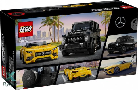 Klocki speed champions 76924 mercedes-amg g 63 i mercedes-amg sl 63 LEGO