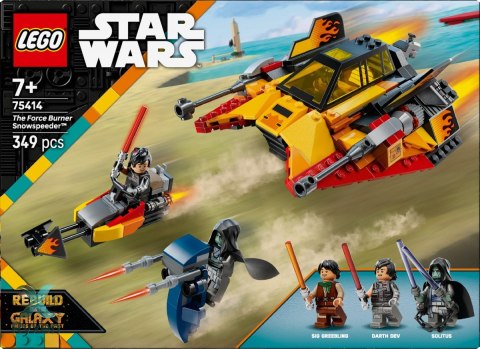 Klocki star wars 75414 płomienny śmigacz śnieżny LEGO