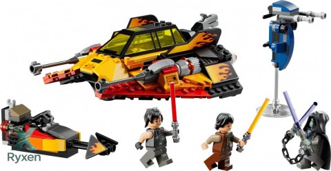 Klocki star wars 75414 płomienny śmigacz śnieżny LEGO
