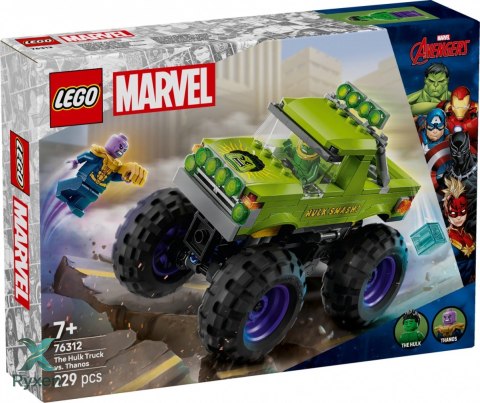 Klocki super heroes 76312 monster truck hulka kontra thanos LEGO