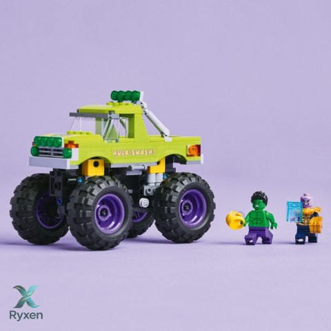 Klocki super heroes 76312 monster truck hulka kontra thanos LEGO