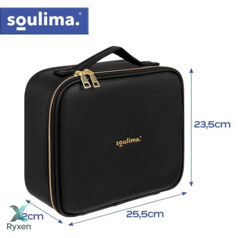Kuferek kosmetyczny z lusterkiem LED Soulima 27236 SOULIMA