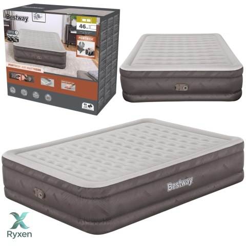 Materac Dmuchany Dwuosobowy Z Pompką Elektryczną 203x152 cm Bestway 69050 BESTWAY