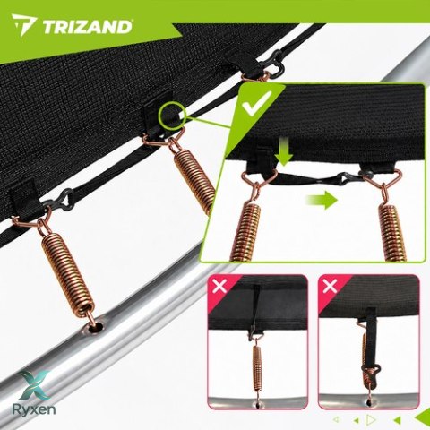 Trampolina 366cm HQ Trizand TRIZAND