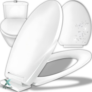 Twarda deska sedesowa klapa wc wolnoopadająca -o041 RTO