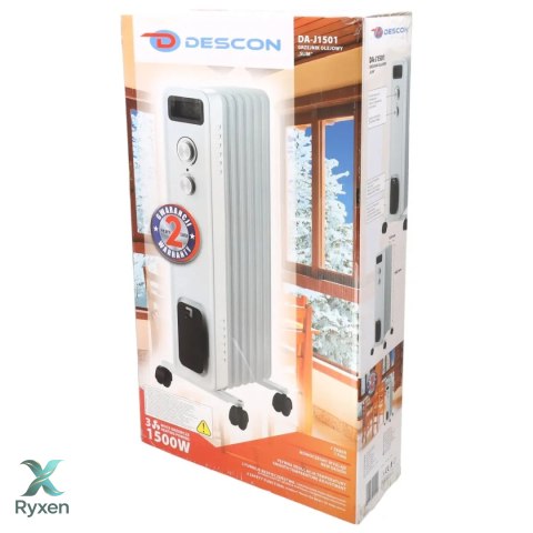 Grzejnik olejowy 1500w Dedra