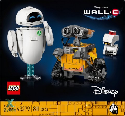 Klocki disney pixar 43279 wall-e i ewa LEGO