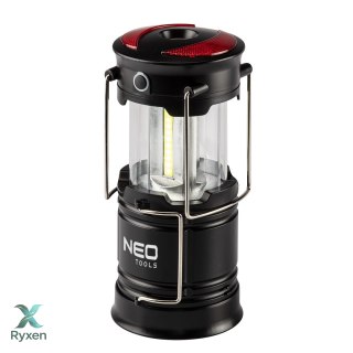 Lampa biwakowa bateryjna 200 lm 3xAA 3 w 1 COB LED NEO TOOLS