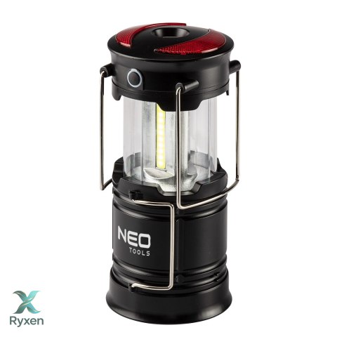 Lampa biwakowa bateryjna 200 lm 3xAA 3 w 1 COB LED NEO TOOLS