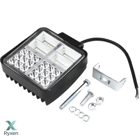 Lampa robocza halogen led 177w szperacz naświetlacz wodoodporna 38 diod RTO