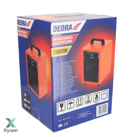 Nagrzewnica elektryczna 2000w Dedra