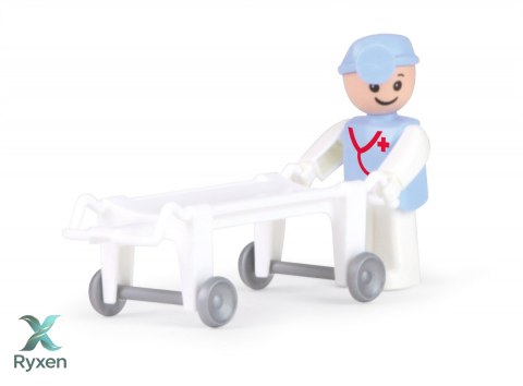 Samochód ambulans z akcesoriami w pudełku truxx LENA