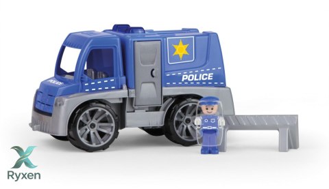 Samochód policja z akcesoriami w pudełku truxx LENA