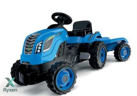 Traktor xl niebieski SMOBY