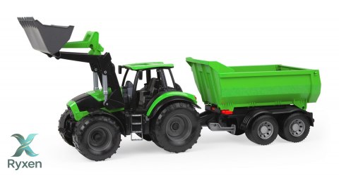 Traktor worxx deut z-fahr z przyczepą 74 cm LENA