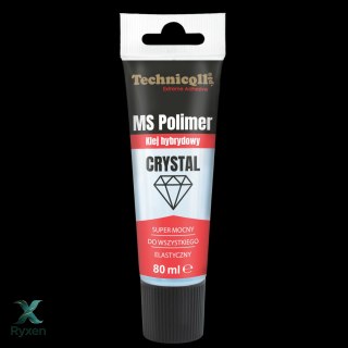 91-486# Klej ms polimer crystal 80ml technicqll Blow