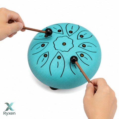 Bęben Językowy Instrument Relaksacyjny Do Jogi Muzykoterapii Medytacji LEAN TOYS