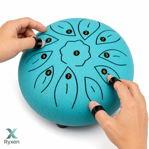 Bęben Językowy Instrument Relaksacyjny Do Jogi Muzykoterapii Medytacji LEAN TOYS