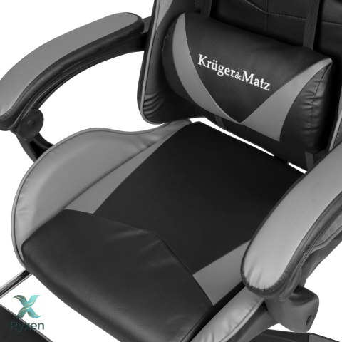 Fotel gamingowy Kruger&Matz GX-150 Czarno-szary Kruger&Matz