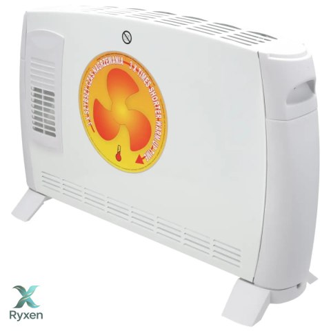 Grzejnik konwektorowy 2000w super turbo Dedra