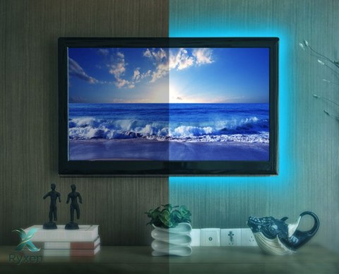 ZD4D Podświetlenie tv led rgb 4x50cm ATL